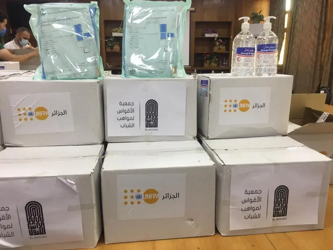 UNFPA Algérie-Réponse au COVID19