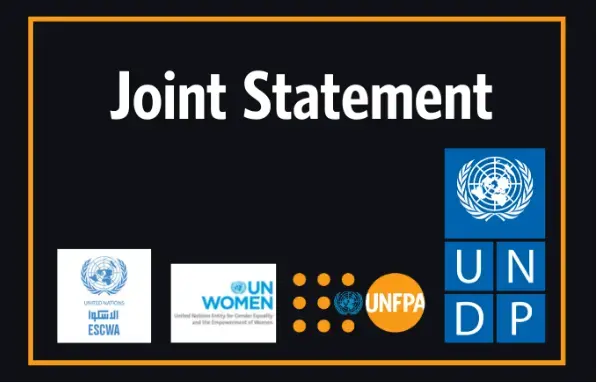 OPEN LETTER FROM THE REGIONAL DIRECTORS OF UNDP, UNWOMEN, UNPFA AND ESCWA IN THE ARAB STATES REGION TO GOVERNMENTS IN THE REGION.