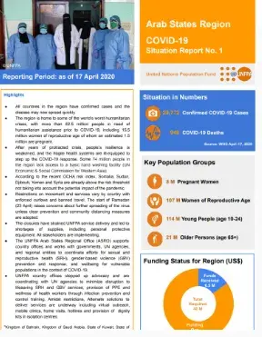 UNFPA Arab States COVID-19 Situation Report No. 1