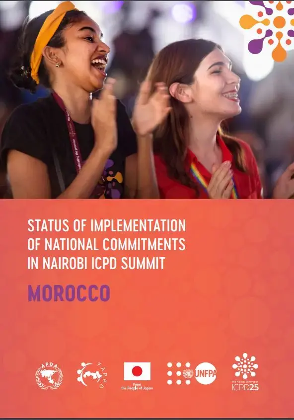 STATUS OF IMPLEMENTATION OF NATIONAL COMMITMENTS IN NAIROBI ICPD SUMMIT MOROCCO