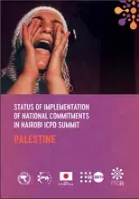 STATUS OF IMPLEMENTATION OF NATIONAL COMMITMENTS IN NAIROBI ICPD SUMMIT- PALESTINE